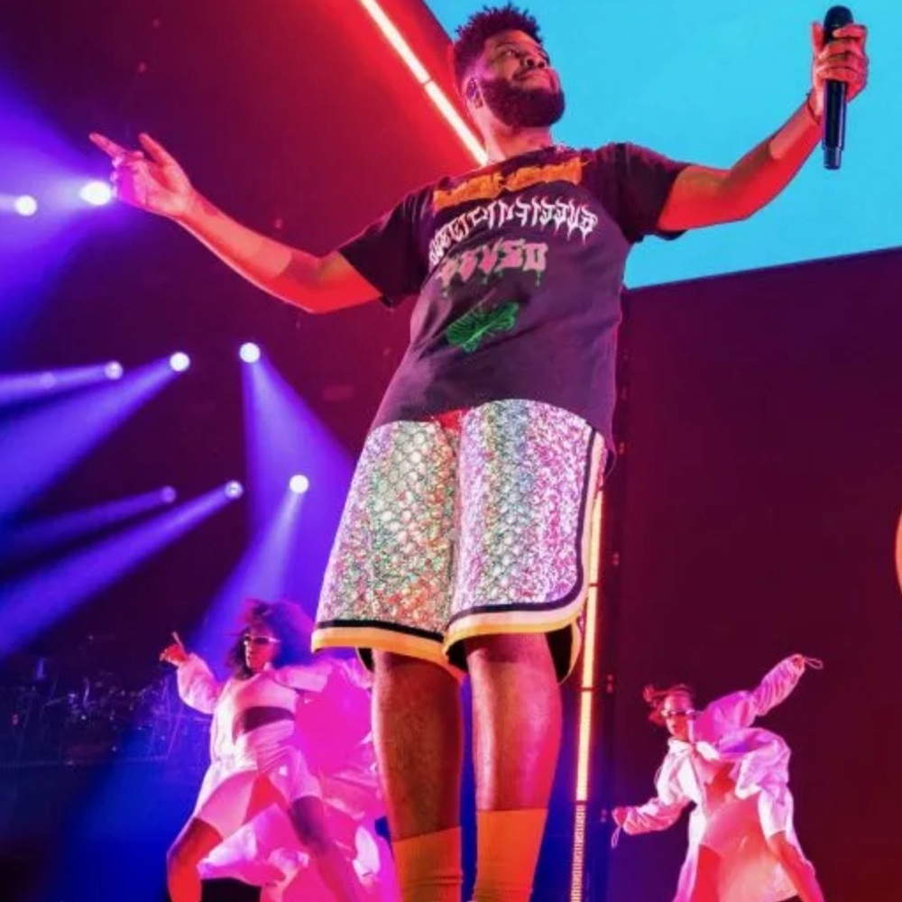 ***Rare*** Gucci Authentic BNWT double GG prismatic logo basketball shorts